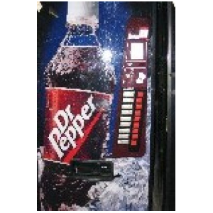 Dixie Narco 501-8 E Live Display Cans & Bottles Machine