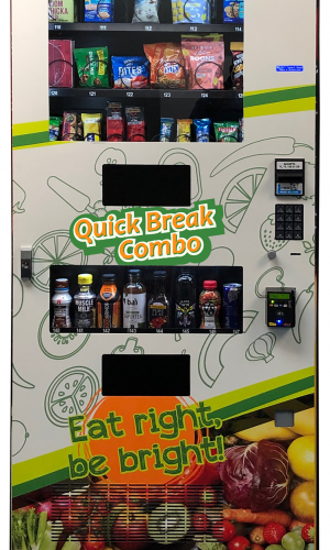 Quick Break Combo 8 Beverage-21 Snack Combination-Eat Right, Be Bright Graphics