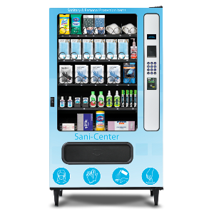 Sani-Center Plus PPE Glass Front Vending Machine